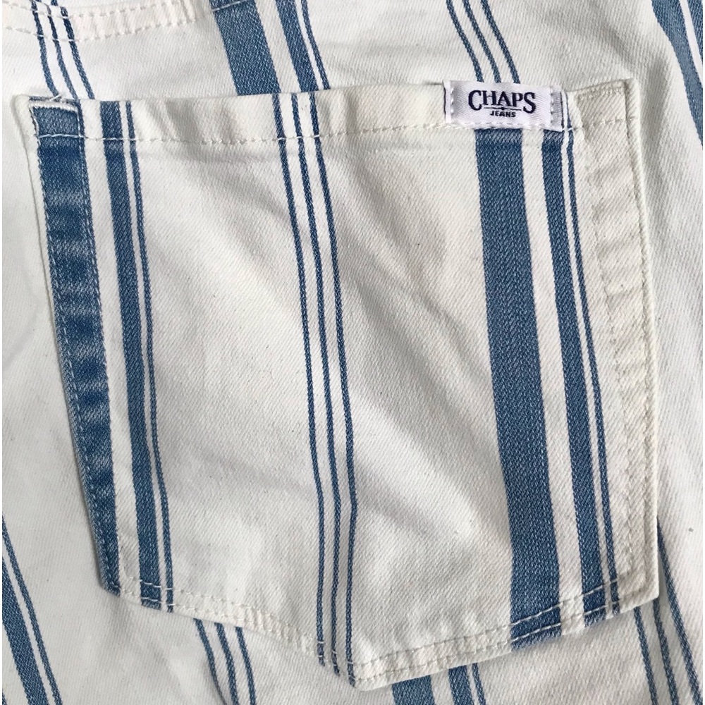 Chaps brand striped jean size 12 - Picture 4 of 10